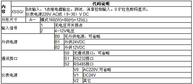 XSSG系列閃光報警儀